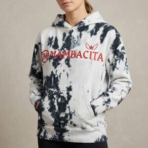 Dannijo x Mambacita Women's Tie Dye Hoodie Graphic Sweatshirt Medium